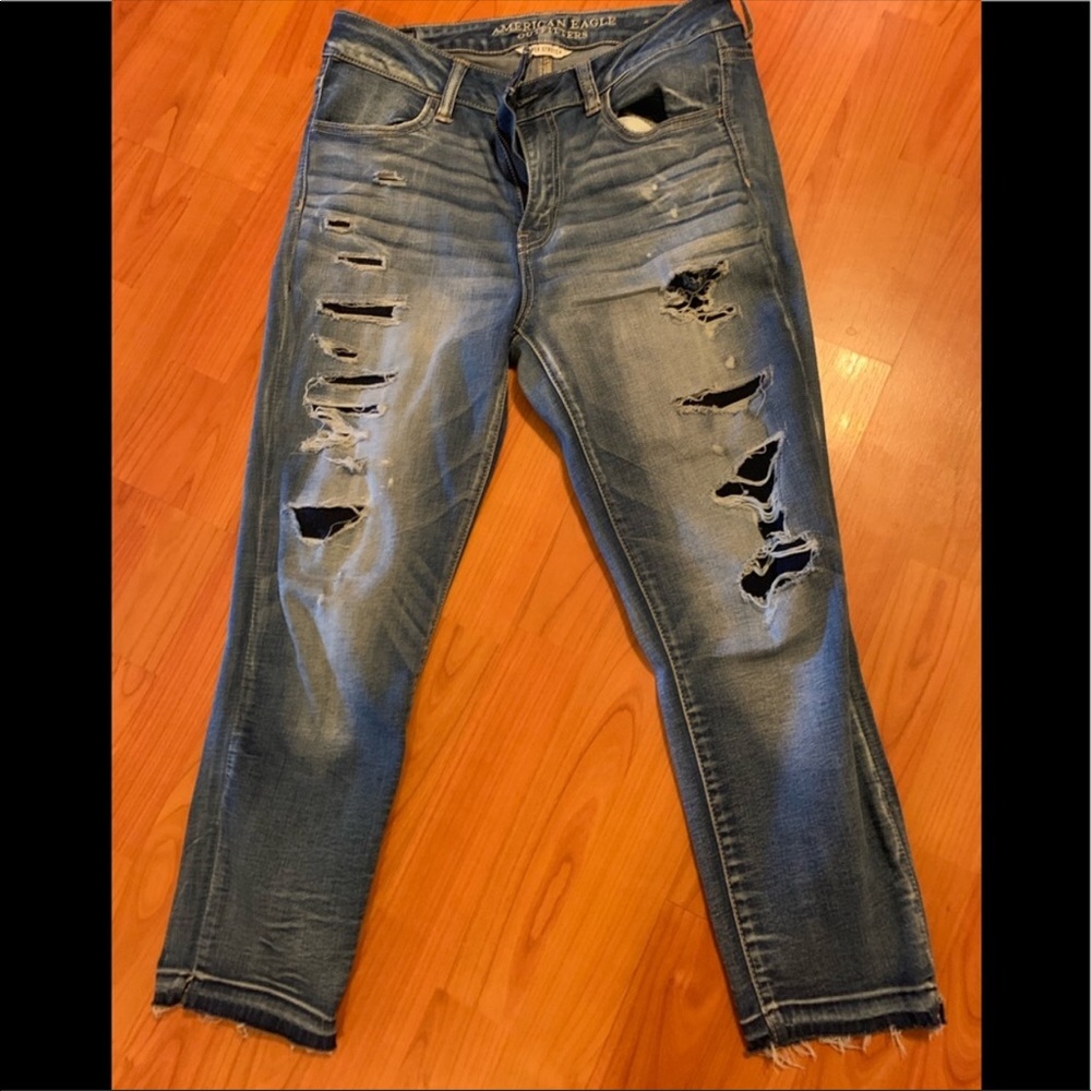 American Eagle Hi Rise Jegging Crop 10 regular